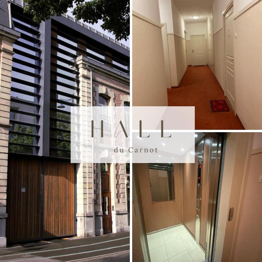 Le Carnot Appartement Avec 2 Chambres Separes Et Parking Privatif Et Securise อาร์ราส ภายนอก รูปภาพ