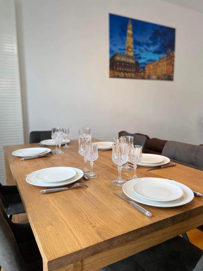 Le Carnot Appartement Avec 2 Chambres Separes Et Parking Privatif Et Securise อาร์ราส ภายนอก รูปภาพ