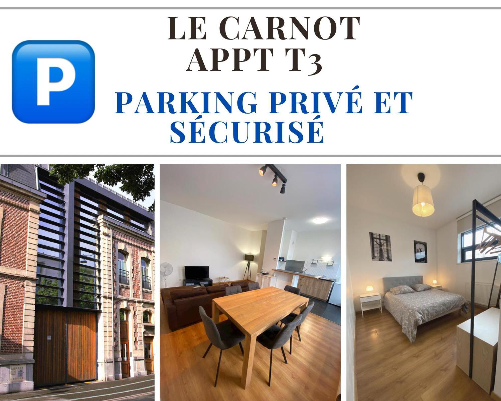 Le Carnot Appartement Avec 2 Chambres Separes Et Parking Privatif Et Securise อาร์ราส ภายนอก รูปภาพ